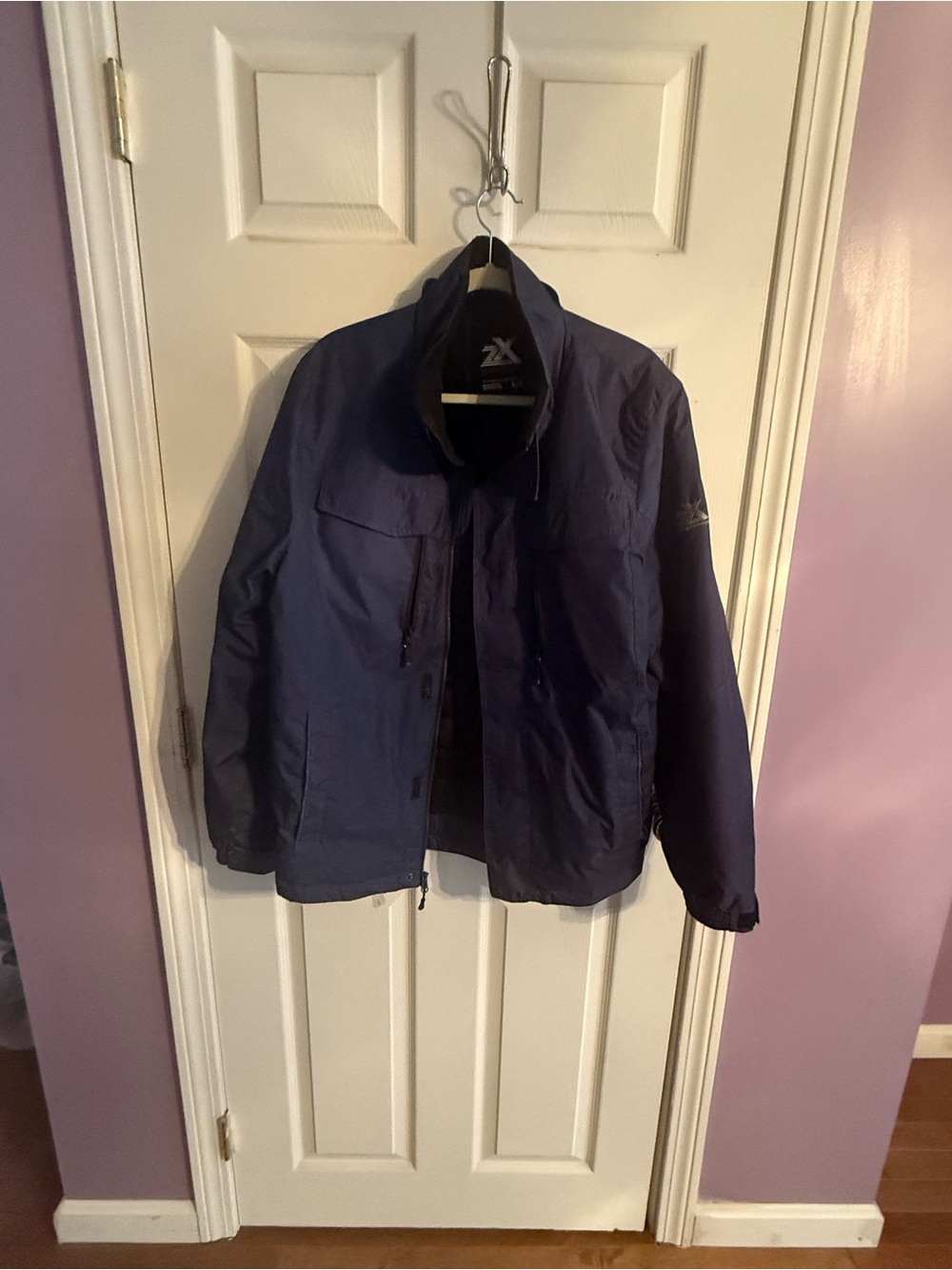 Men's Navy Blue Outdoor Jacket